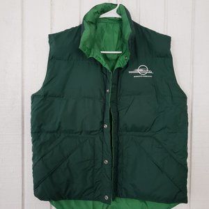 Vintage Minnesota Commercial Railroad reversible Vest - Large